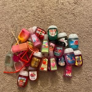Bath and Body Works hand sanitizer grab bag